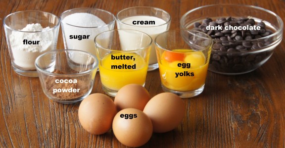 Ingredients: Chocolate Truffle Cake