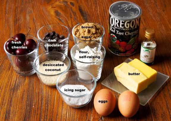 Ingredients: Chocolate Cherry Cake
