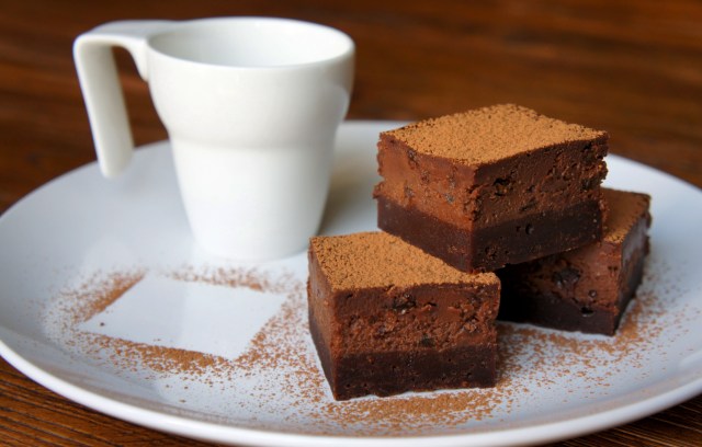 Double Choc Rum'n'Raisin Cheesecake