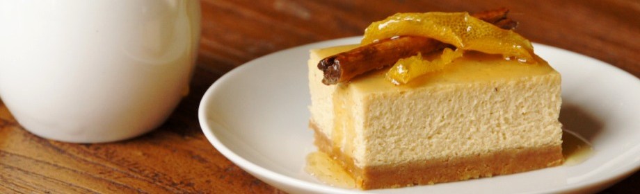 Mixed Spice and Honey Syrup&nbsp;Cheesecake