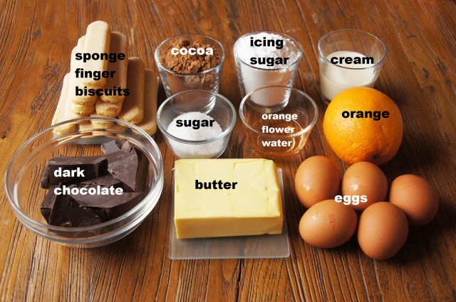 Ingredients: Rich Chocolate and Orange Mousse Dessert