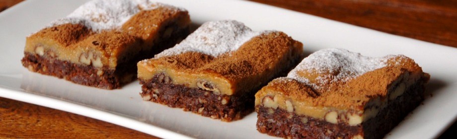 Caramel Pecan Squares