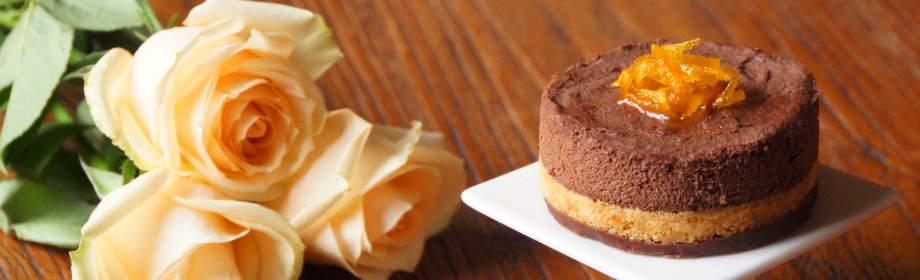 Cardamom Orange Chocolate Mousse&nbsp;Cakes