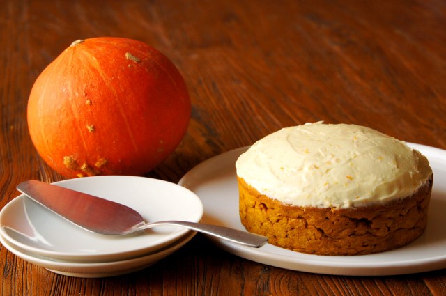 Orange and Spice Pumpkin Cake