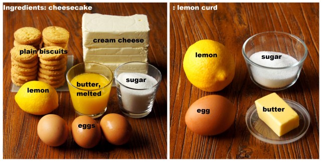 Ingredients: Lemon Curd Cheesecake
